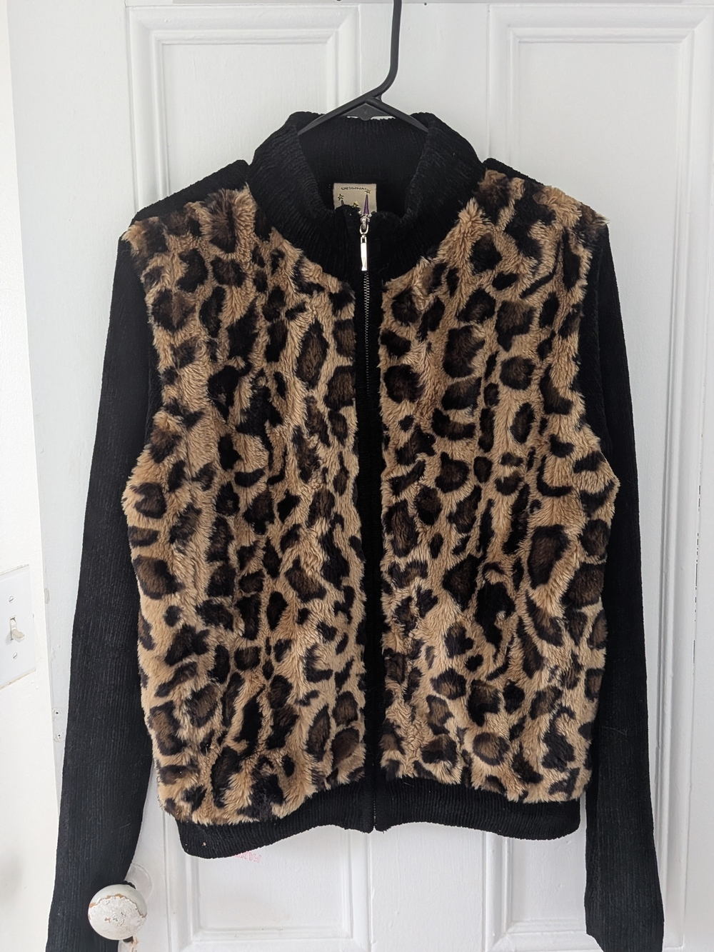 Original ANTHONY Black Faux Fur Jacket